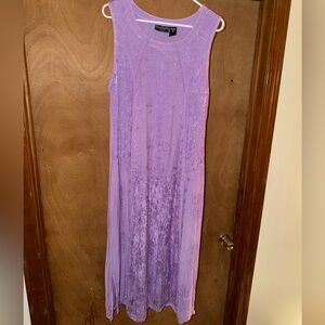 Vintage First Vision Lavender Maxi Dress XL